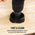 KATA 8PCS Hole Saw Kit 1" to 2-1/8"(25-54mm) Hole Saw Set in Case with Mandrels and Hex Key for Soft Wood, PVC Board, Plywood