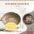 PRICUSIS Nonstick Frying Pan, 8/10/12 Inch Skillet with Stay Cool Handle, Stain/Scratch/Crack Proof, Induction Compatible & Oven Safe, Dishwasher Safe, PFOA Free (12-Inch, Natural Linen)