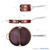 TECHEF - Frittata and Omelette Pan, Double Sided Folding Egg Pan, Made in Korea (PFOA Free) (Purple)