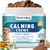 Nutridog Calming Chews for Dogs - Anxiety Relief with Hemp & L-Tryptophan, Beef Flavor Calming Treats for Stress & Separation, 120 Count