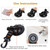 CONBOLA Suction Cups Hooks 4 Pieces Outdoor Car Camping Essentials Heavy Duty Upgraded Tie Down Suction Cup,Camper Accessories Strong Power for RV Boat Window Glass Camping Trap.(4 pcs,Orange)