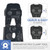 iCRIMP Ratchet PEX Cinch Tool with Removing function for 3/8 to 1-inch Stainless Steel Clamps with 20PCS 1/2-inch and 10PCS 3/4-inch PEX Clamps and Pipe Cutter- All in One