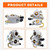 HIPA TS420 TS410 Carburetor for STIHL TS 420 TS410Z TS420Z Concrete Cut-Off Saw Replace Zama C1Q-S118 Carb 4238 120 0600
