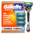 Gillette Fusion ProGlide Shaving Razor for Men, 1 Handle + 4 Blade Refills