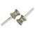 2 Pack Diamond Dog Nail Grinder Bits for Rotary Tool Fits Dremel and Many Others