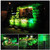 LEMENG Green MR16 LED Light Bulbs 50W Equivalent Halogen Replacement 6W 12V Bi-pin GU5.3 Outdoor Landscape Yard Lighting- Pack of 6
