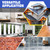 Transparent Waterproof Coating, 70oz Clear Waterproof Sealant - Concrete Crack Sealant for Roofs, Walls, Wood & Terraces - Indoor/Outdoor Flexible Water-Based UV-Resistant Crack-Proof Protection