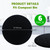 6 Pack Charcoal Filters for Compost Bin Bucket, 5 Inch Round Activated Carbon Charcoal Replacement Filters for Kitchen Countertop and Home Bucket Compost Bin (Refill, Odor Eliminating)​