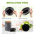 6 Pack Charcoal Filters for Compost Bin Bucket, 5 Inch Round Activated Carbon Charcoal Replacement Filters for Kitchen Countertop and Home Bucket Compost Bin (Refill, Odor Eliminating)​