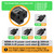 5-15P to 5-15R, 5-20R, 6-15R, 6-20R Adapter, Plugrand 15 Amp Household AC Plug to 20 Amp T Blade Adapter, 4 in 1 AC Power Plug,15A 125V to 20A 250V Adapters