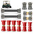 FIXHAWK Club Car Precedent Bushing Kit, Polyurethane Bushings for Front Lower Spring & Rear Leaf Spring and Upper A Arm Suspension,Suitable for Club Car Precedent 2004-Up Golf Cart.