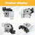 Amazeful SRM225 Carburetor for Echo GT225 GT225i GT225L PAS225 PE225 PPF225 SHC225 SRM225U SRM225 RB-K93 Trimmer Premium Weed Eater Edger Carb with Maintenance Kit Cleaner