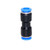 Beduan Push to Connect Fitting, 16mm Tube OD Pneumatic Quick Adapter Tubing Air Hose Line Pipe Fitting 10Pcs For 5/8" Tube OD