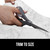 GORILLA GRIP DripGuard Shelf Liner, Non-Adhesive Drawer and Kitchen Cabinet Protector, 20x240 Inch, Strong Grip Slip Resistant Underside, Smooth Surface Liners for Cabinets, Bathrooms, Closets, Marble