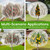 8'x10' Large Fruit Tree Netting for Squirrels and Birds with Drawstring, Insect Bird Netting Pest Barrier for Garden Protection (White, 2pc)