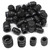 20PCS Push-in Connect Tubing Pneumatic Cap Plastic Tubing Quick Cap Plug Fitting for 1/2 3/8 5/16 1/4 Tube Air Line Fittings