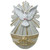 Fuente De Agua Bendita 8" Paloma Blanca Espiritu Santo Wall Holy Spirit Holy Water Font