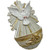 Fuente De Agua Bendita 8" Paloma Blanca Espiritu Santo Wall Holy Spirit Holy Water Font