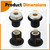 4PCS Steering Rack and Pinion Mount Bushing Replace 52106728AC 52113031AD Compatible with Dodge Ram 1500 2000-2012