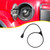 RERPRO Fuel Gas Cap Tether Compatible with 2018-2024 2025 Jeep Wrangler JL 2/4 Door 4XE Gladiator JT Accessories Fuel Tank Cap Rope Fuel Filler Gas Lanyard Replacement
