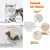 Cat Muzzle for Grooming, Transparent Cat Mouth Muzzle for Nail Trimming, Anti-Biting Breathable Cat Helmet, Adjustable Kitten Mask for Treatment Recovery Pet Puppy Hood Prevent Scratching Biting