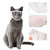 Cat Muzzle for Grooming, Transparent Cat Mouth Muzzle for Nail Trimming, Anti-Biting Breathable Cat Helmet, Adjustable Kitten Mask for Treatment Recovery Pet Puppy Hood Prevent Scratching Biting