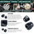 1/2-13 Black Acorn Hex Cap Nuts (10 pcs), 304 Stainless Steel 18/8, Black Oxide Coated, Acorn Dome Head Cap Nuts, Fayeploo