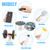 Yorwe Rubber Grip Tape, Ultra-Thin Strong Adhesive Anti-Slip Waterproof Heat Resistant Wear-Resistant Cushion Pad, Making Handles or Contact Surfaces Safer, with Grip and Comfort (Clear, 2In x 10Ft)