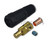 RIVERWELD TIG Welding Cable Panel Connector Plug & Socket Set DKJ35-50 & DKZ35-50 315Amp with Black Color Dinse-Style Quick Fitting 4pcs