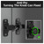 Gemasp Upgrade Sliding Barn Door Lock Latch, Stainless Steel Gate Flip Latch Lock for Household, Shed, Sliding Doors, Garage, Outdoor Fence
