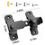 Gemasp Upgrade Sliding Barn Door Lock Latch, Stainless Steel Gate Flip Latch Lock for Household, Shed, Sliding Doors, Garage, Outdoor Fence