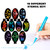 12 Colour Face Paint – Water-Based – Mess-Free Face Painting Kit with Stencils – Fast-Drying, Washable, Easy to Clean, Non-Toxic Face Paint for Festivals, Parties, Masquerade, Fancy Dress, Carnival