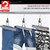 Mawa by Reston Lloyd Non-Slip Space-Saving Clothes Hanger with Clamp For Pants & Skirts, Style M/26, Set of 5, Silver