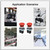 22mm NC Red Mushroom Emergency Stop Push Button Switch 600V 10A ZB2-BE102C (2PCS)
