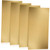 Zonon 4 Pcs Brass Sheet 12 x 6 Inch, 26 Gauge (0.4mm) Thickness Metal Sheets No Scratches Metal Plates for Crafting Carving Stamping DIY Crafts Jewelry Models Repairs Electrical Home Improvement