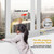 2 Pack Sliding Door Safety Lock - Child Proof Window & Patio Door Lock, No Drill Easy Install, Baby Safety Guard Lock for Closet & Windows