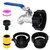 TianTianUp 3-Size IBC Tote Adapter Kit for 275–330 Gallon Water Tanks Hose Fittings, 2.44" Fine, 2" Fine and 2" Coarse Threads, 1/2" Male NPT × 3/4" Male GHT 304 Stainless Steel Garden Hose Faucet