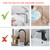 Dishwasher Faucet Adapter with Aerator, Faucet Adapter for Portable Washer, Dishwasher Snap Adapter Connection, for Kitchen/Bathroom Faucet, Chrome