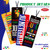 Resurhang 200 Pcs Juneteenth Bookmarks Double-Side Inspirational Bookmarks Bulk African American Celebration Gifts for Juneteenth Day Black History Month Independence Day Party Favor Gifts