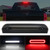 R&F Auto LED Smoked Lens High Mount Brake Light Replacement for Ram 1500 2500 3500 (2002-2008), for Ram 2500 3500 (2009) Roof Cargo Lights Third Brake Lamp with Seal Foam Gaskets F1 Style Red Flash