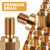 2 Set Side Post Battery Terminal Extension Bolt with Nuts,3/8"-16 Coarse and 3/8"-24 Fine Teeth Side Post Battery Bolts,Batteries Terminal Bolt for Reliable Current Transfer (B-2PCS)