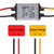 2PCS 12V to 6V Power Voltage Converter Buck Voltage Waterproof Converter Modules 3A 18W Car Power Converter Step Down Volt Module for Vehicle Automotive LED