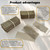 150pcs 304 Stainless Steel weep Hole Covers for Brick Walls,Hole Covering for Walls,2.75" Covers Can Be Cut or Stacked to Fill Different Size,Brick weep Hole Screens (150)