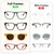 20 Pairs Eyeglass Nose Pads Stick On Silicone Anti-Slip for Glasses Sunglasses Thin Nose Pads Eyeglasses, Adhesive Nose Pad for Eyeglass, Anti Slip Eyeglass Nose Pads (10Clear+10Black)