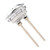 58mm/2.2 inch Toilet Tank Button Toilet Button Flush Button Replacement with Thread Diameter Dual Push Flushing Toilet Button