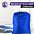 Laundry Bag with Locking Closure Drawstring – Extra Large Heavy Duty 100% Nylon, Large & Foldable Clothes Sack – Lightweight Dirty Laundry Organizer for Travel, Dorm, Gym – L 40" x H 50" (ROYAL BLUE)