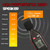 BooYu 12V 200W 9 Tones Police Warning Emergency Siren PA System [Black Steel Speaker][125-135dB][Handheld Microphone][Hands-Free][2 x 10A Switches] for Firefighter Ambulance Vehicles Truck SUV ATV UTV