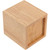 ZEONHAK 4 Pack 3 Inches Wood Bed Risers, Natural Wood Furniture Lifters, Heavy Duty Bed Risers for Sofa, Bed, Chair, Table, Desk, Furniture