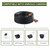 FITE ON 25ft Black BNC Video Power Wire Cord Compatible with Swann Night Owl CCTV Cameras Cable Black