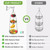 HULISEN 3 Tier Hanging Fruit Basket with Banana Hook, 36-Inch Heavy-Duty Wire Hanging Baskets for Kitchen Storage, Vegetable Produce Organizer (Including Installation Bracket)